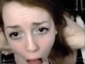 Crazy Amateur clip with Blowjob, Girlfriend scenes