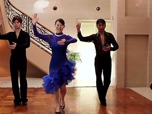 Chisaki Kamiyama in Latin Dance Active Instructor AV Debut part 2.2