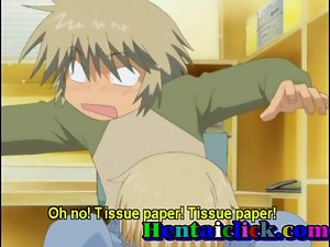 Naughty anime gay hot asshole fucked indoors