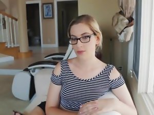 Niki Snow offers to let stepbro assist her