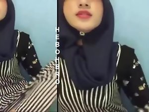 hijab likes to drink cum