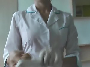 Pantyhose nurse 