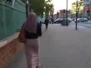 Hijab Paki Ass Walking Shaking