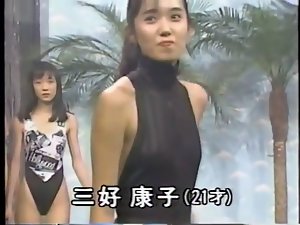 Japanese TV NN- Retro Lycra Swimsuit and Leotard Show