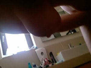 I film the big boobs of my wife, as I fuck her wet pussy